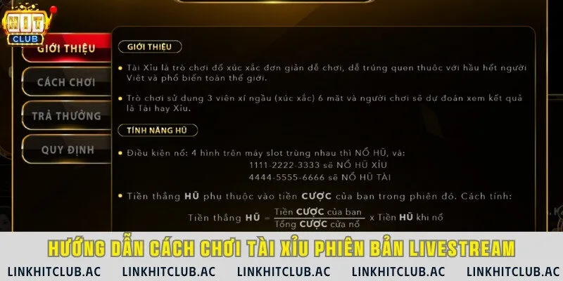 Cách chơi Tài Xỉu Livestream tại cổng game cực đơn giản và nhanh chóng