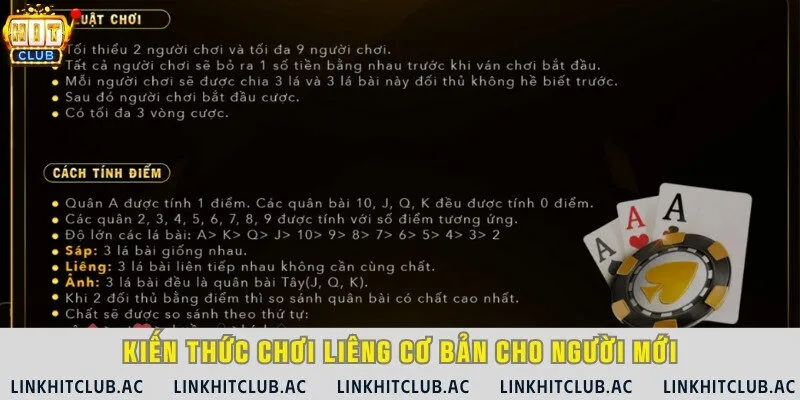 Nắm rõ bộ bài, số lượng người tham gia, cách chia bài và các trường hợp được tính thắng thua