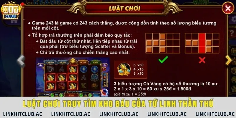 Luật quay hũ Kho Báu Tứ Linh bạn nhất định phải tìm hiểu kỹ