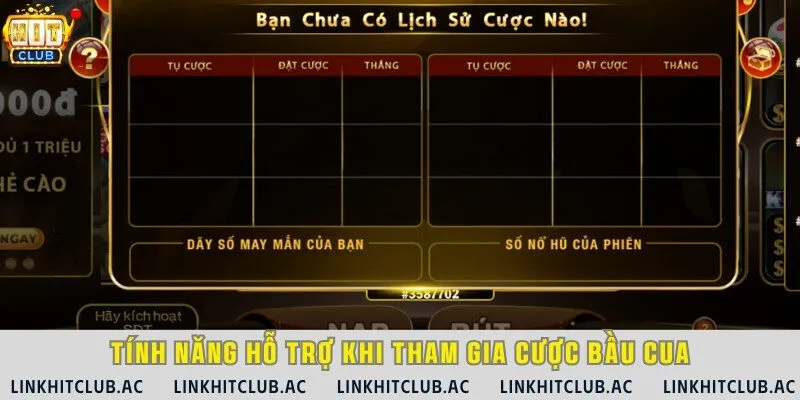 3 tính năng đặc biệt khi chơi Bầu Cua Mini tại cổng game bài